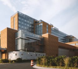 Exterior of Durham cancer center