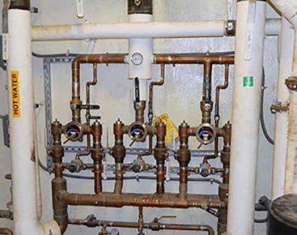 Thermostatic mixing valves